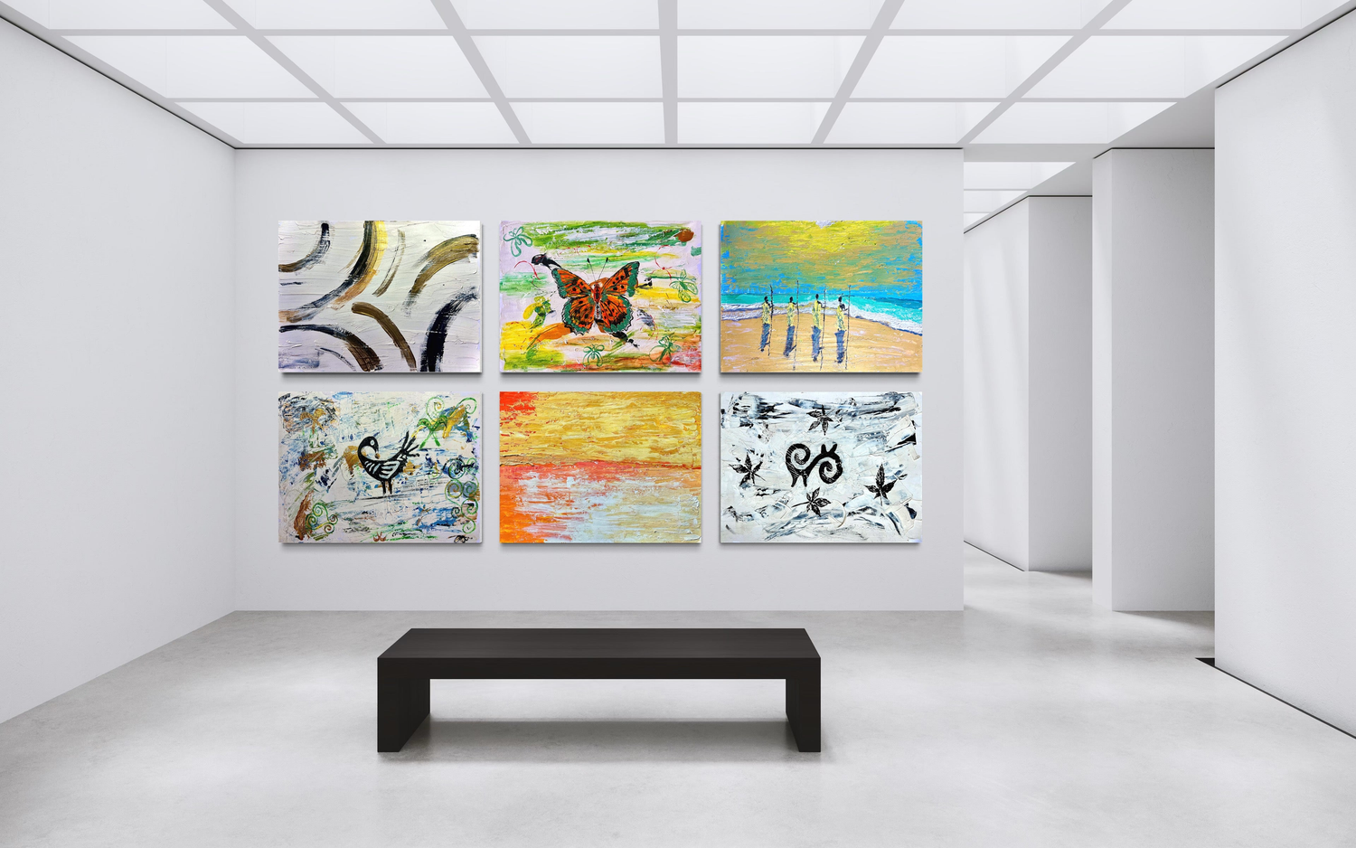 Abstract Paintings (Prints)